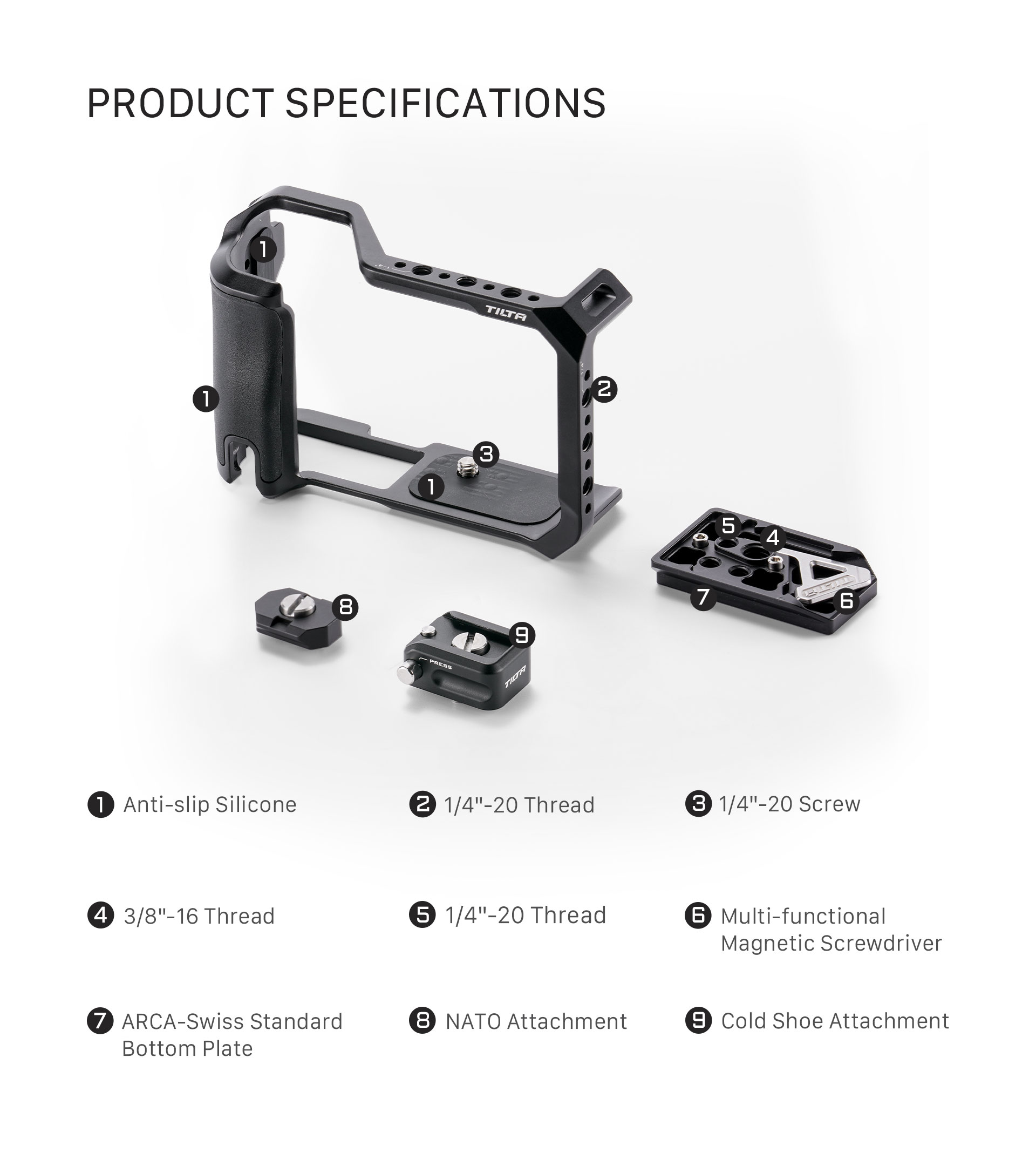 Camera Cage for Canon R50 V Base Kit