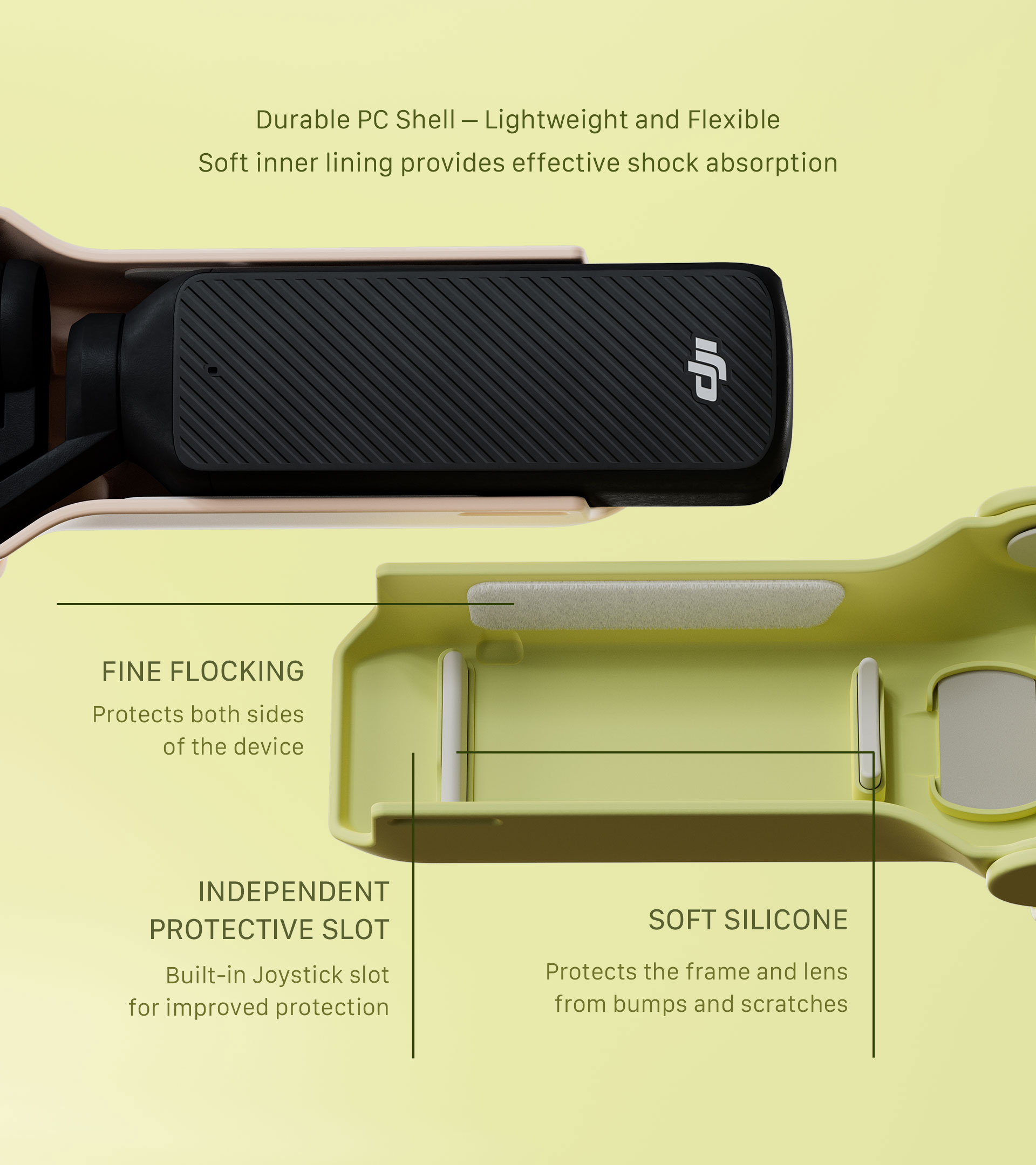 Tilta Protective Travel Case with Wrist Strap Kit for DJI Osmo Pocket 3
