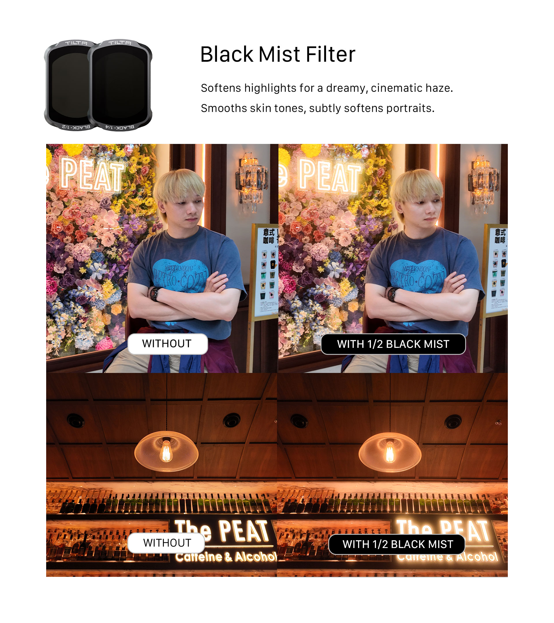 Tilta Black Mist Filter for DJI Osmo Pocket 3