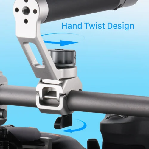 Handheld Support System for DJI Mavic 4 Pro – Titanium White