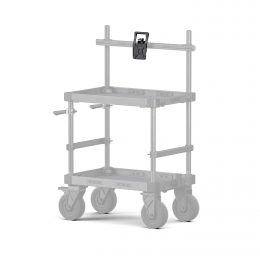 Monitor Mount for Boulder Camera Cart Mounting Bar – Black