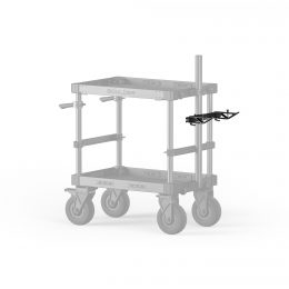 Tripod Holder for Boulder Camera Cart – Black