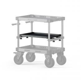 Mid Level Tray for Boulder Camera Cart – Black
