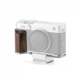 Mounting Baseplate with Wooden Grip for Fujifilm X-E5