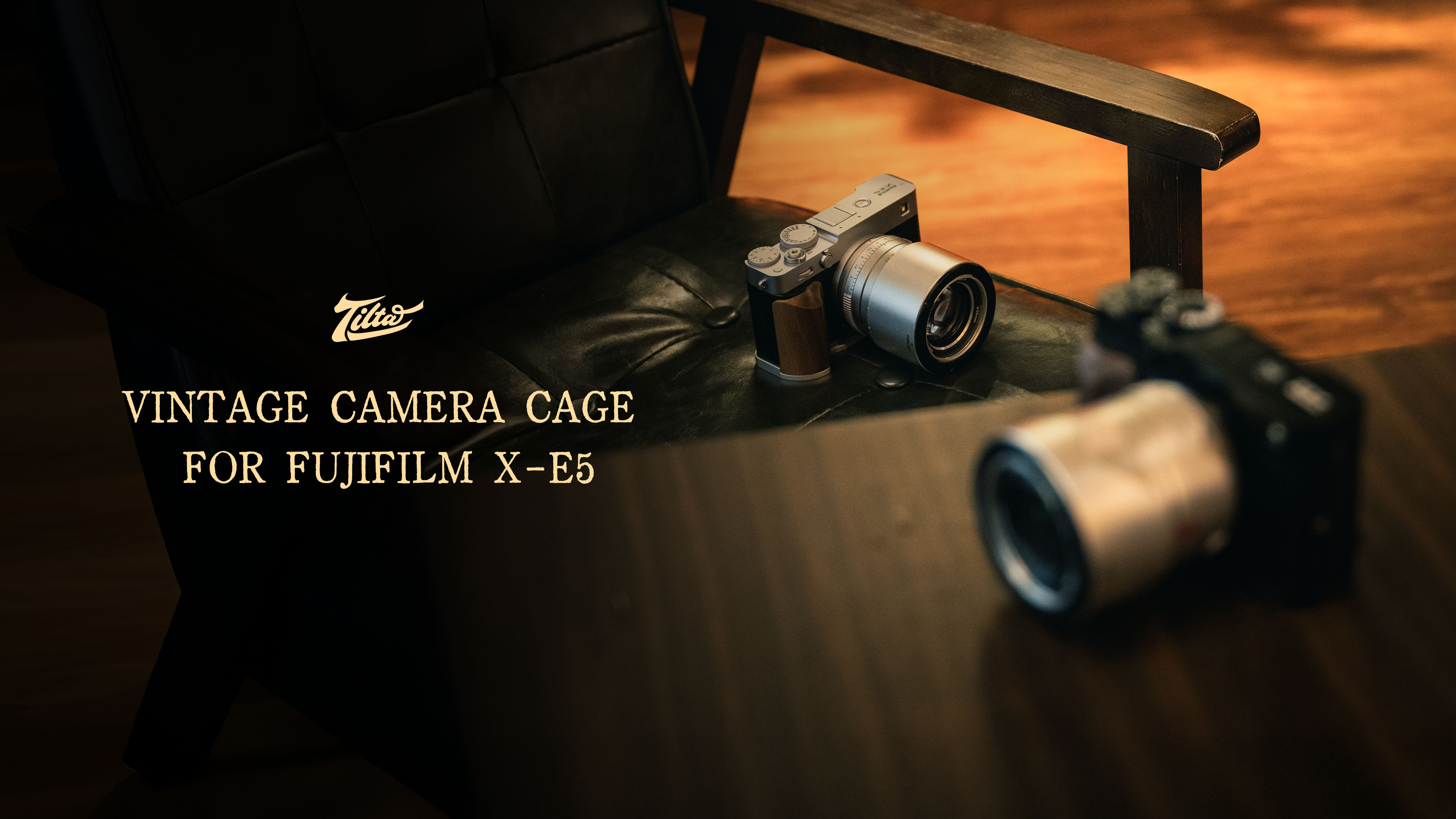 Vintage Camera Cage for Fujifilm X-E5 Base Kit