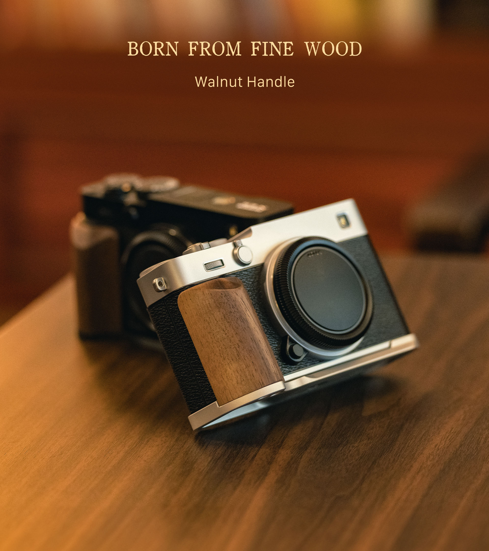 Vintage Camera Cage for Fujifilm X-E5 Base Kit