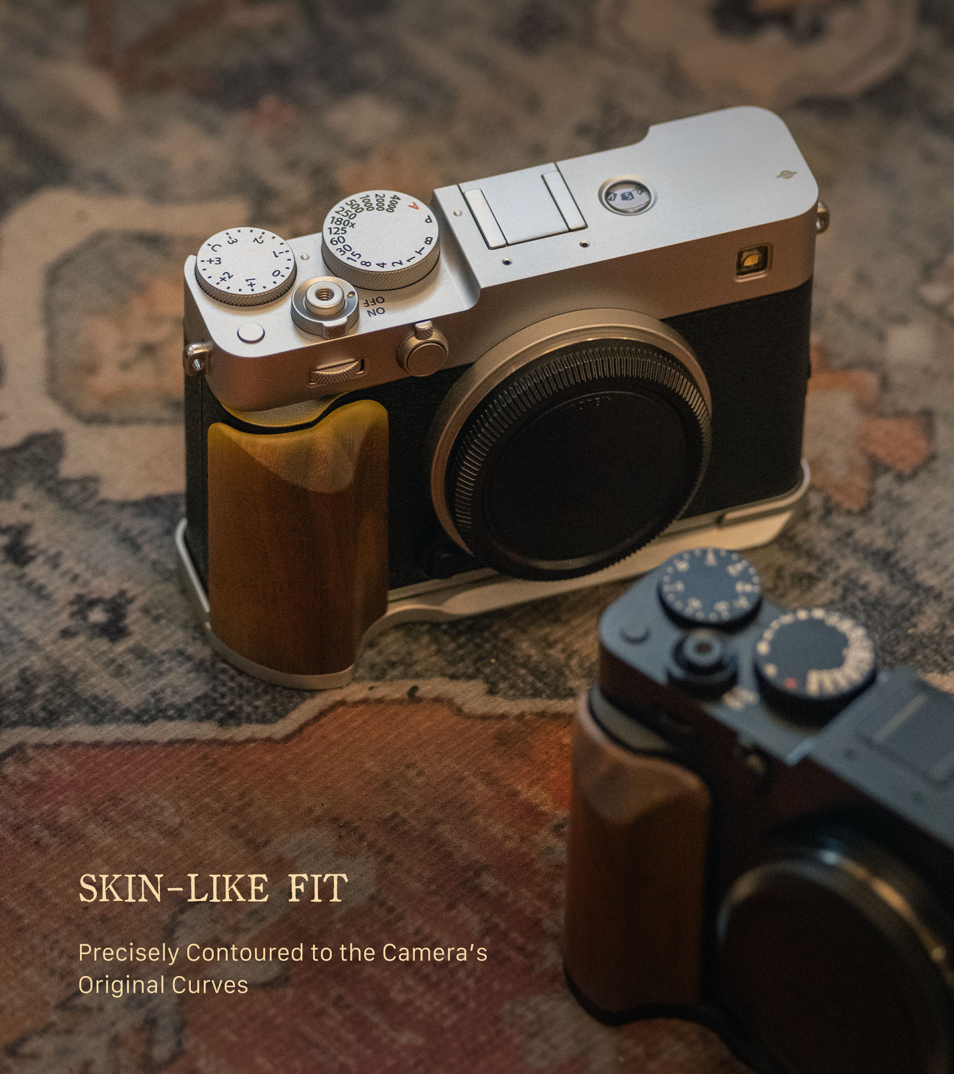 Vintage Camera Cage for Fujifilm X-E5 Base Kit