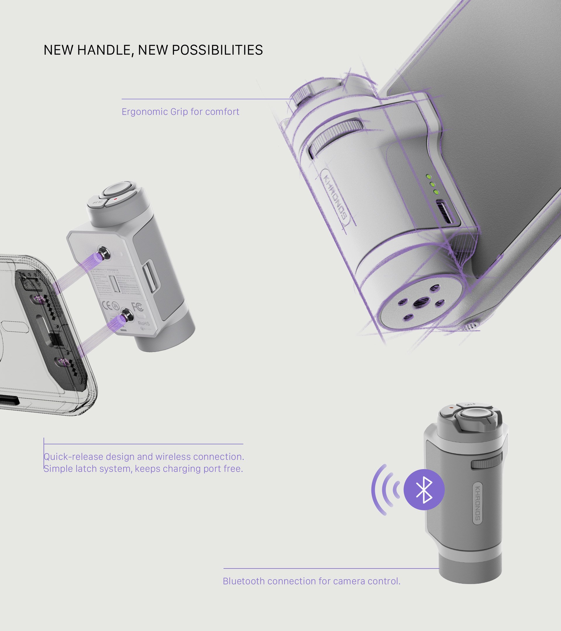 Khronos Lite iPhone 17 Pro/Pro Max Handheld Kit