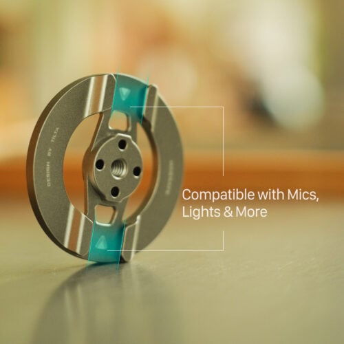 Tilta Universal Magnetic Mounting Bracket (1/4″-20) – Titanium Grey
