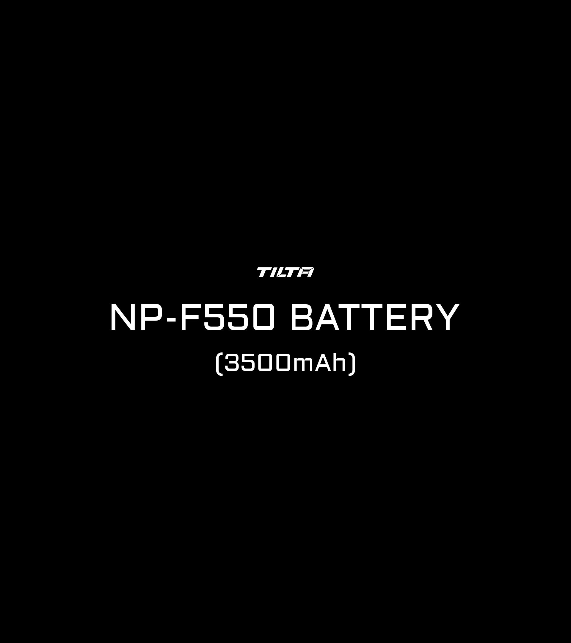 Tilta NP-F550 Battery (3500mAh) – Green