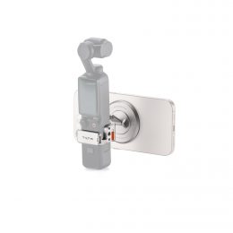 Magnetic Accessory Mounting Kit for DJI Osmo Pocket 3 – Titanium White
