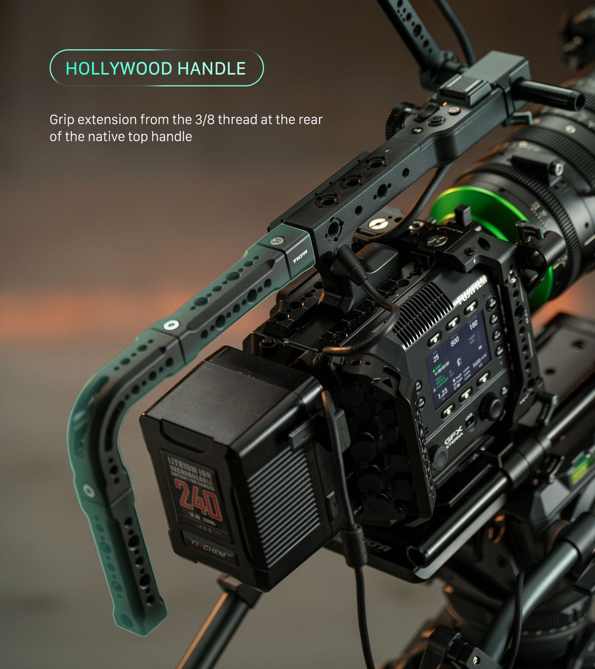 Full Camera Cage for Fujifilm GFX ETERNA