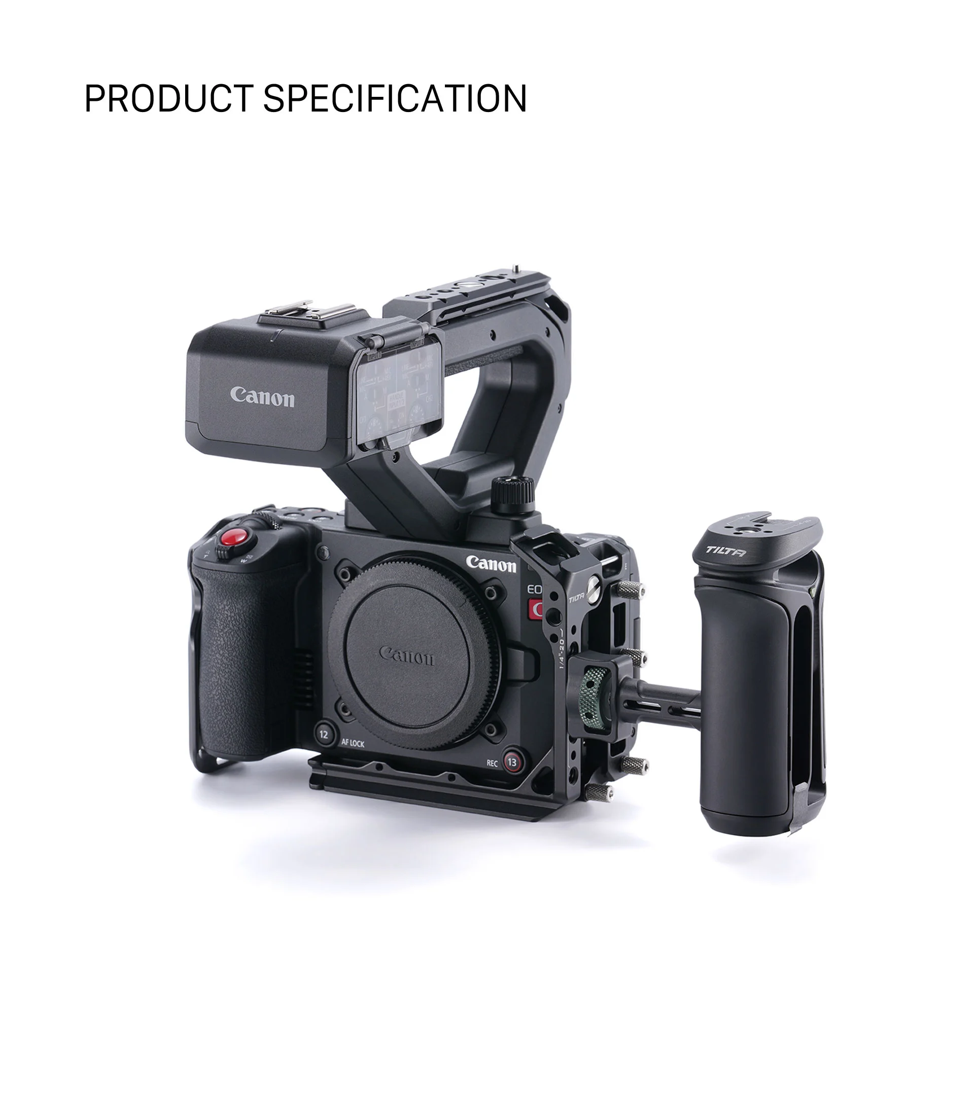 Camera Cage for Canon C50 Base Kit – Black