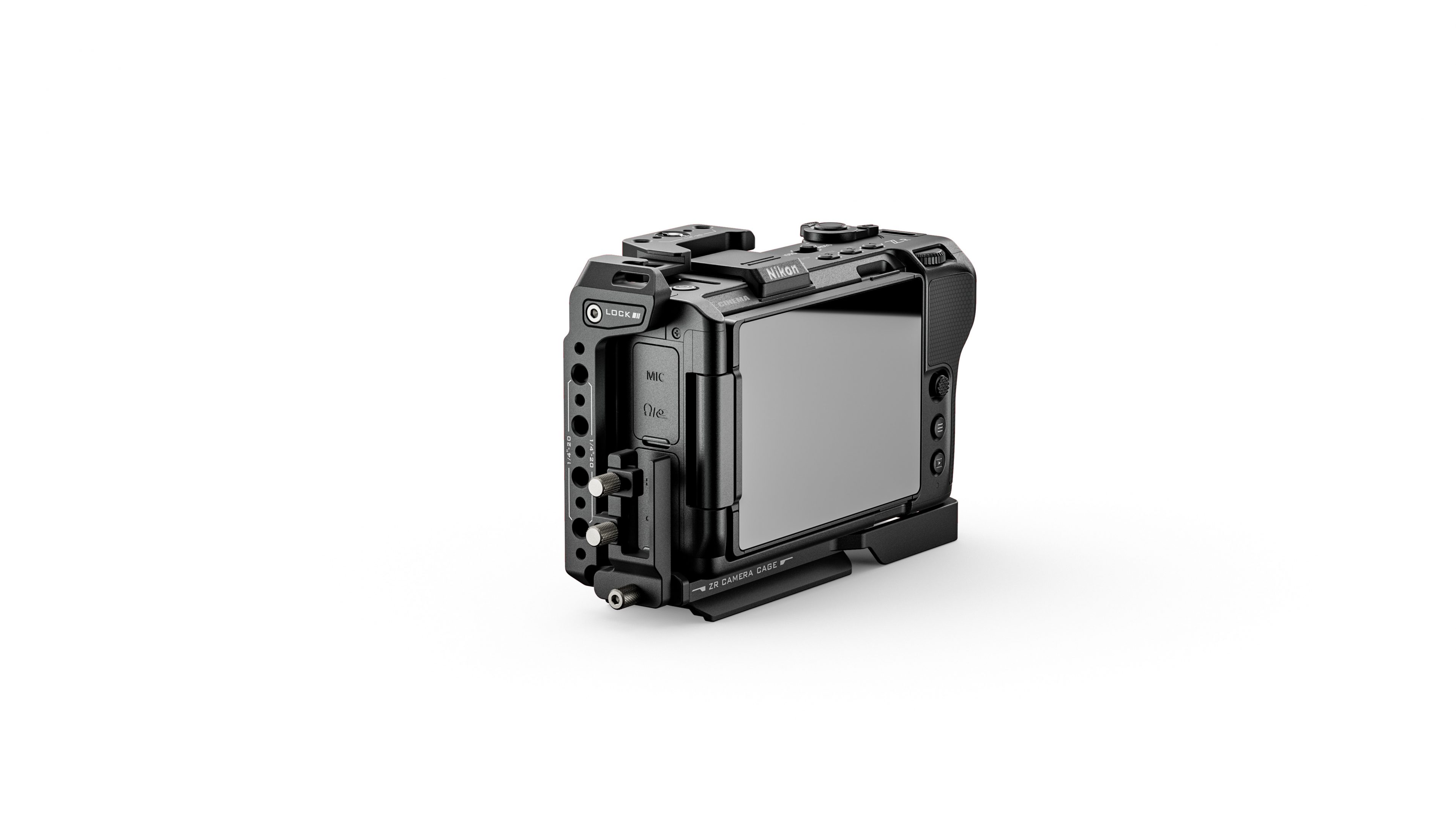 Full Camera Cage for Nikon ZR – Black | Tilta