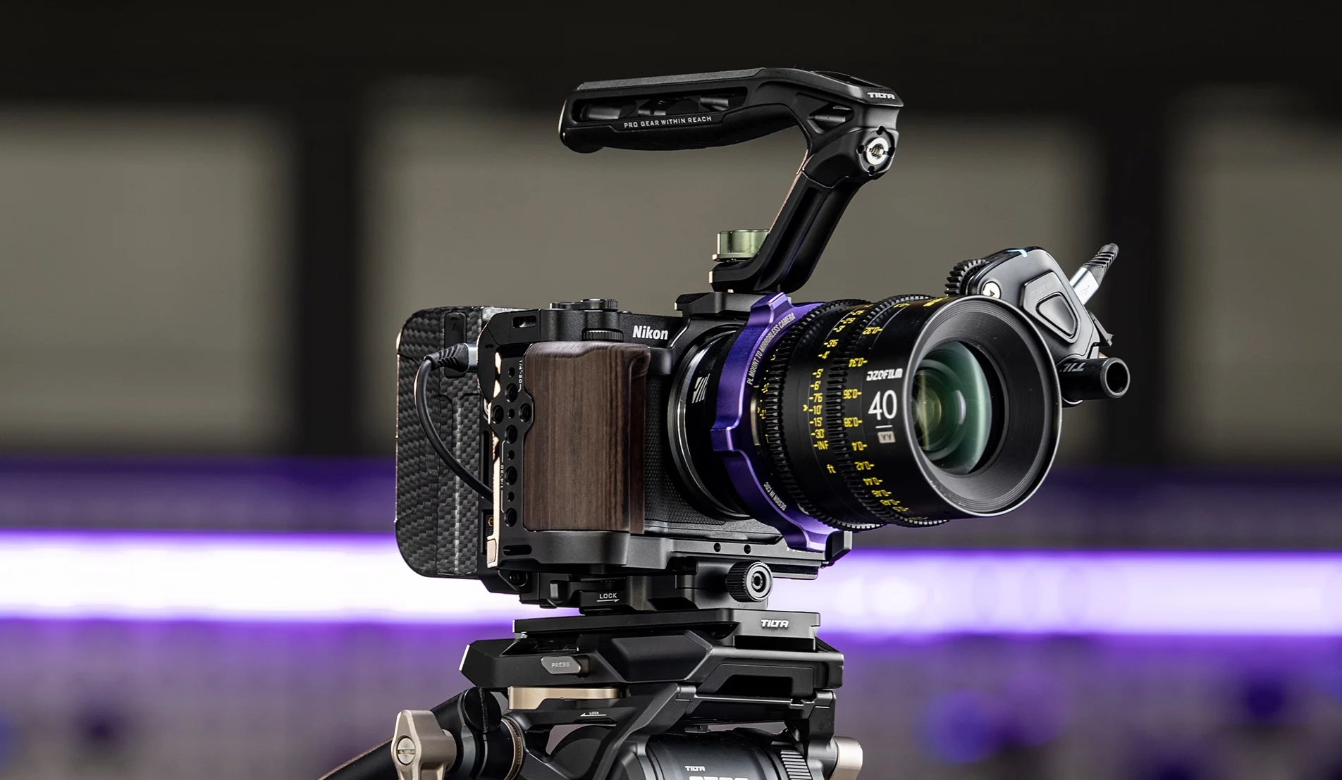 Full Camera Cage for Nikon ZR – Black | Tilta