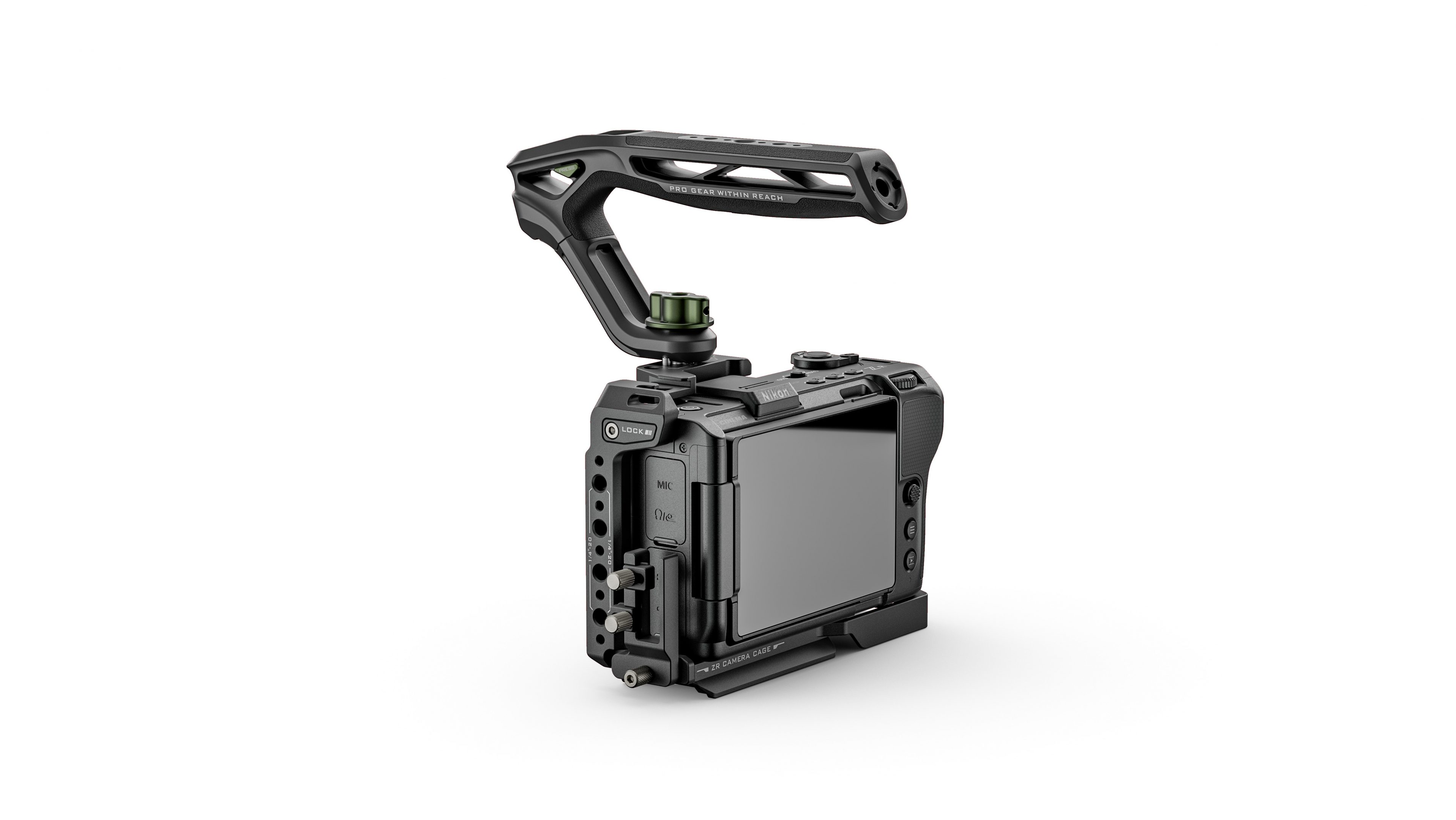 Camera Cage for Nikon ZR Base Kit – Black | Tilta