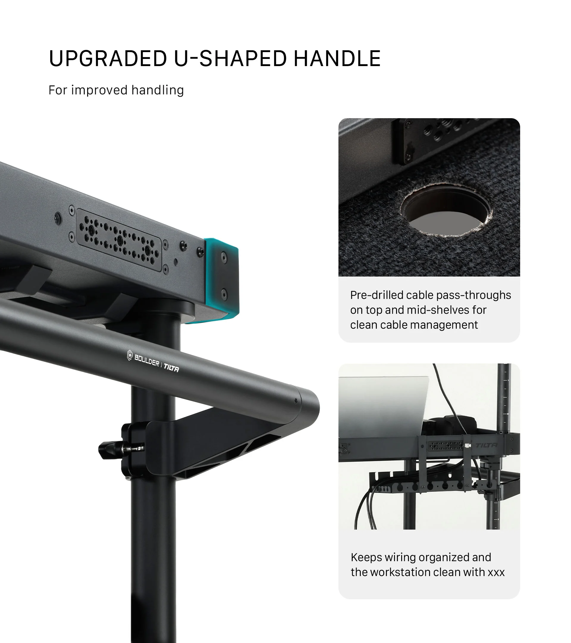 Tilta Boulder Camera Cart XL – Black