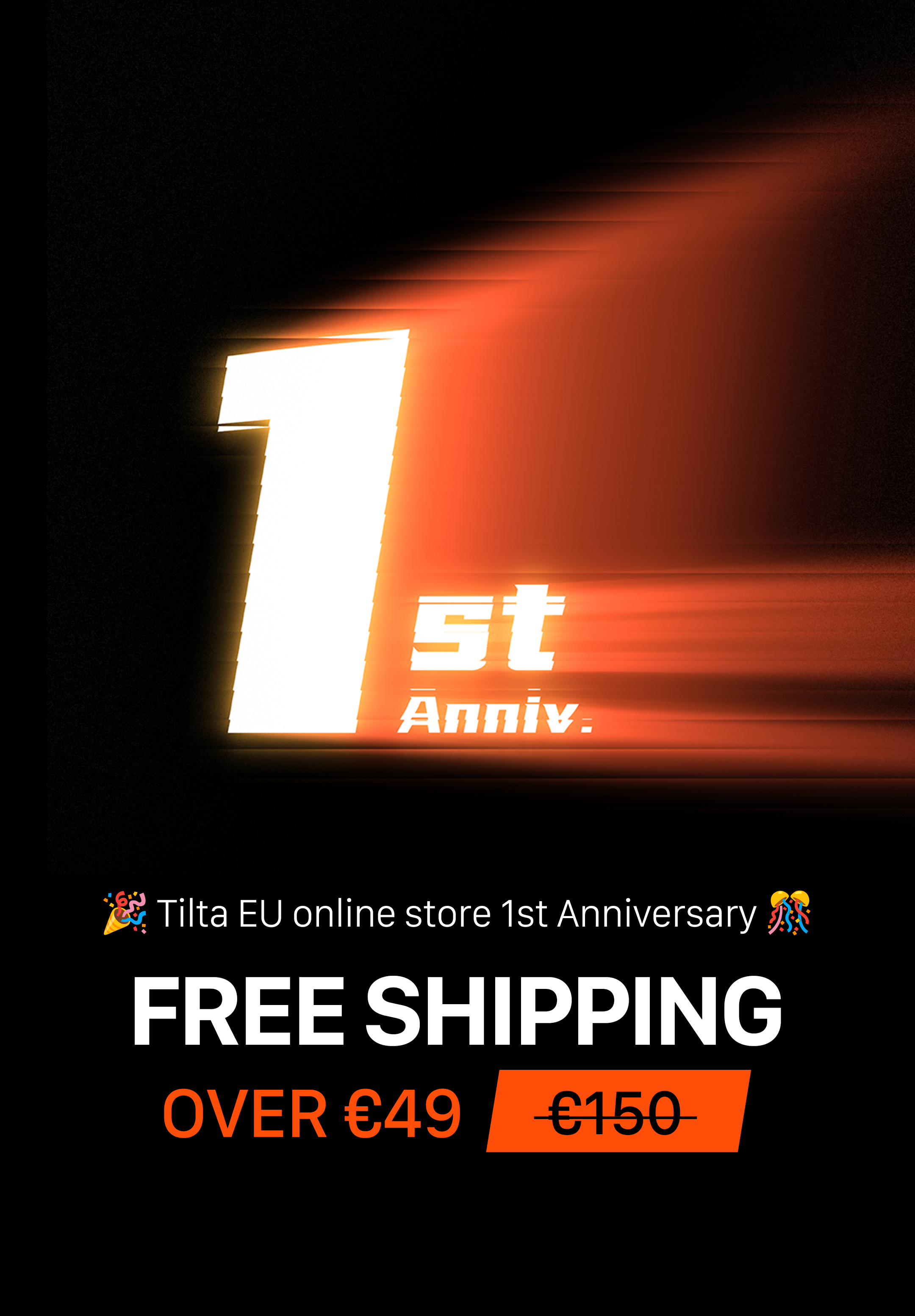 Tilta EU onine store 1st Anniversary