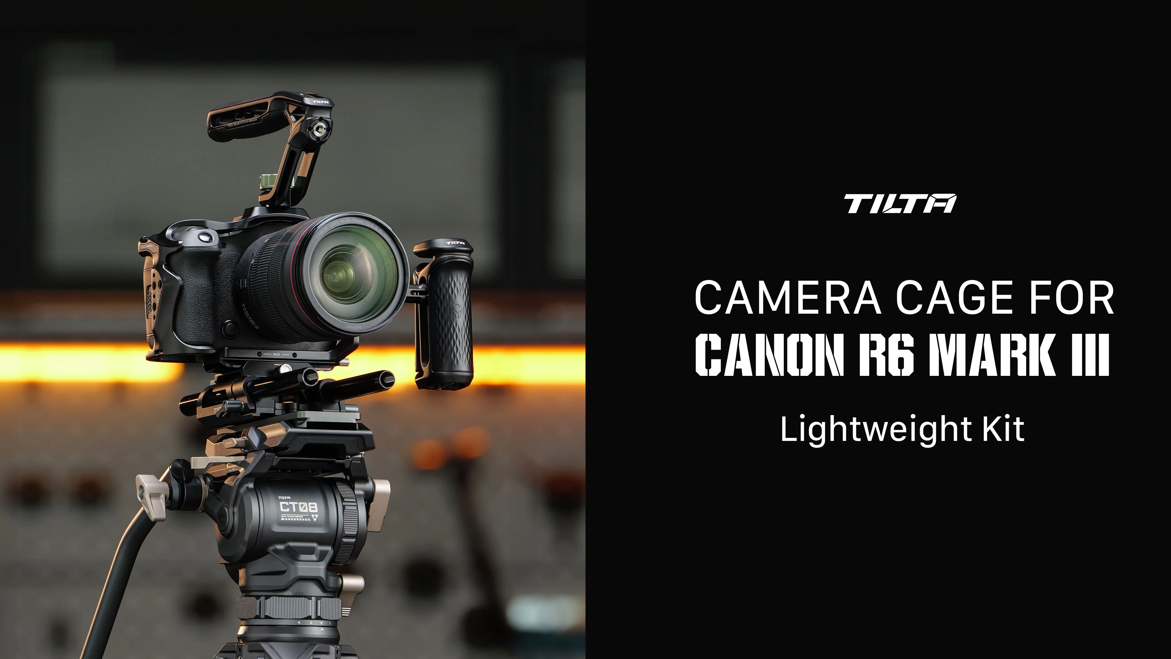 Camera Cage for Canon R6 Mark III Lightweight Kit – Black