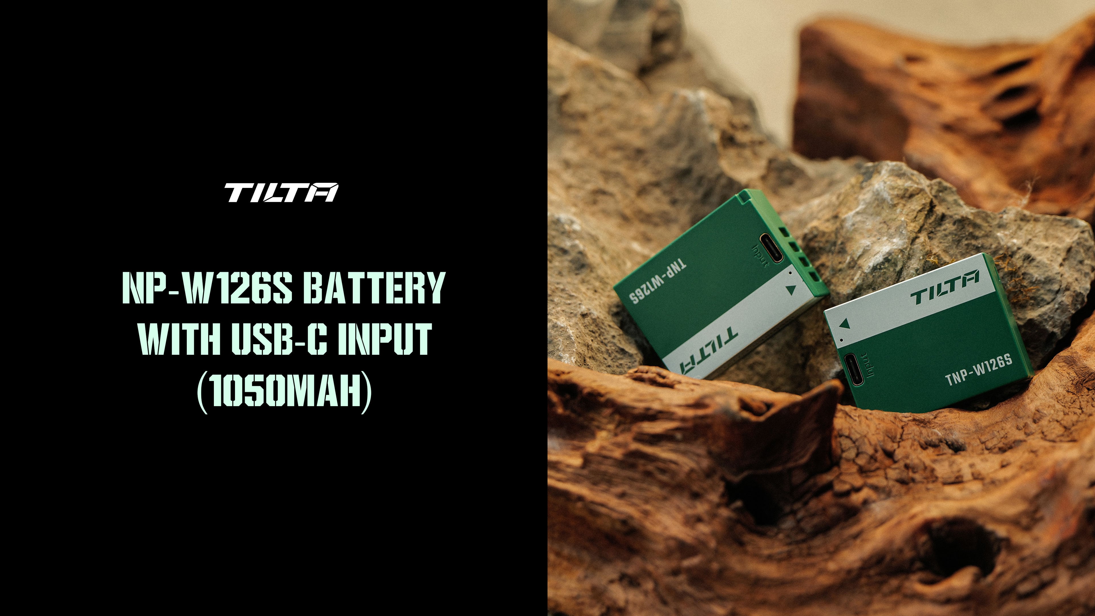 Tilta NP-W126S Battery with USB-C Input (1050mAh)