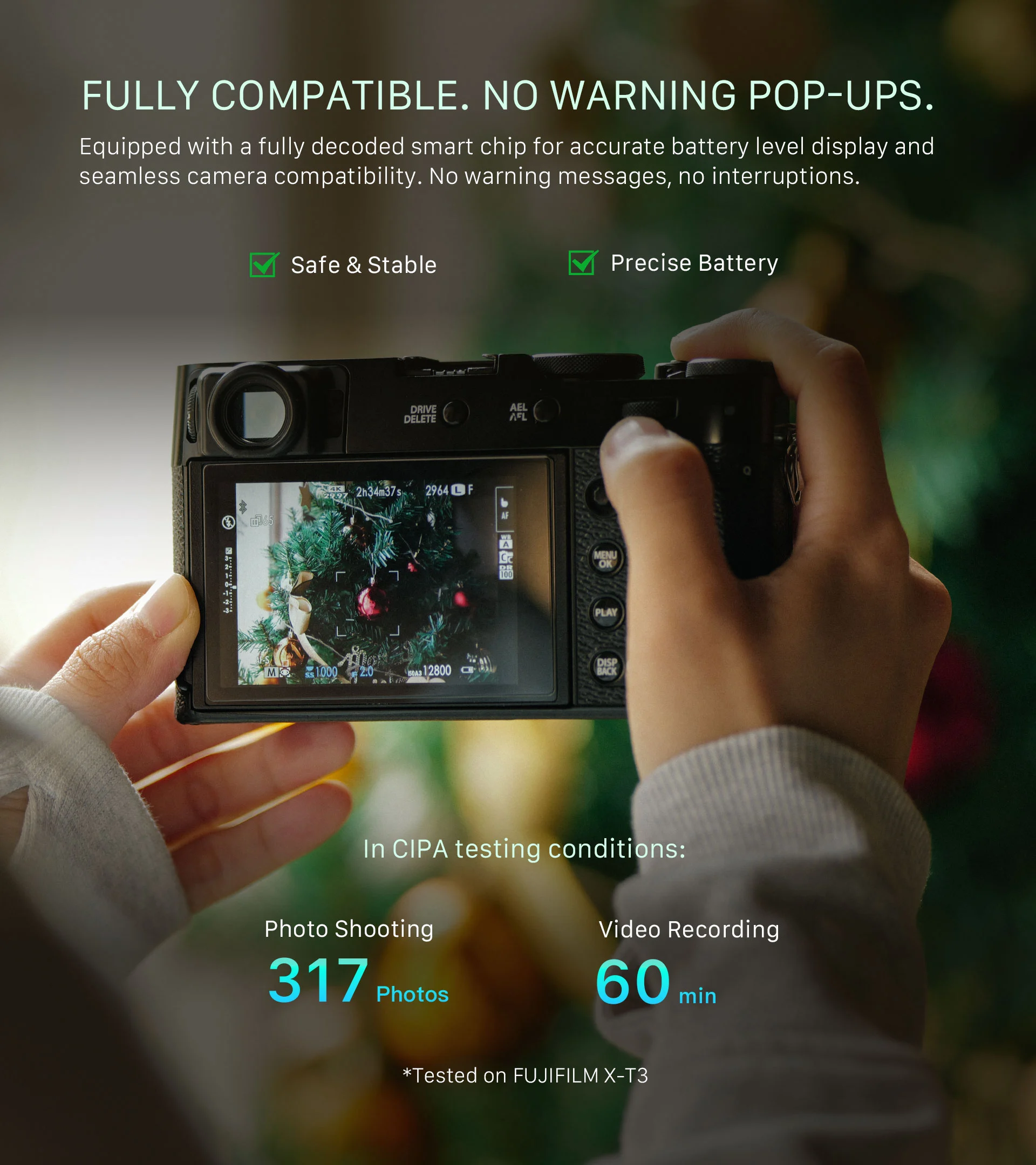 Tilta NP-W126S Battery with USB-C Input (1050mAh)