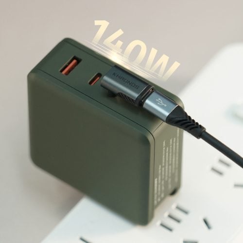 Khronos 90-Degree USB-C Adapter – Space Grey