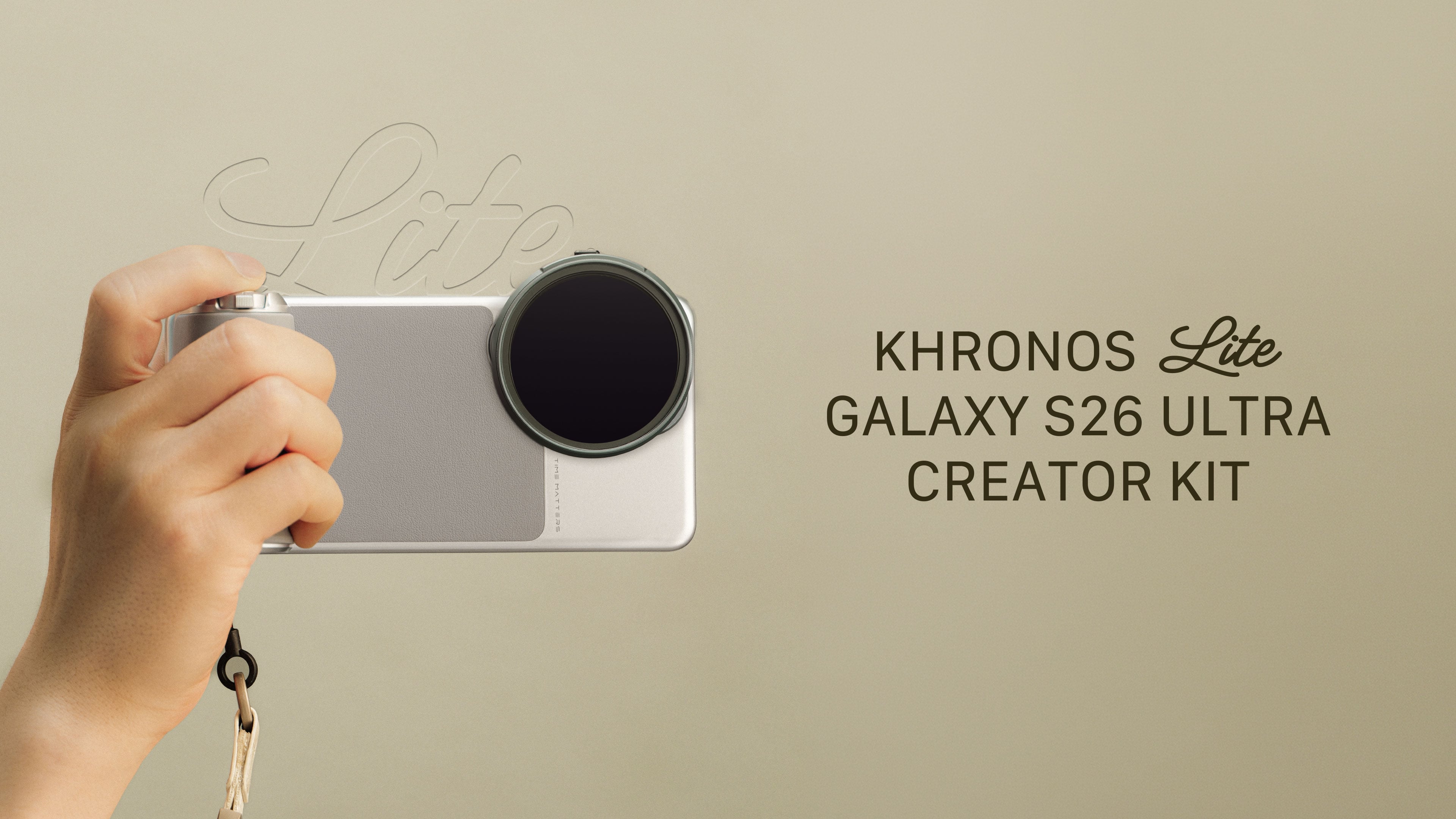 Khronos Lite Galaxy S26 Ultra Creator Kit – Silver