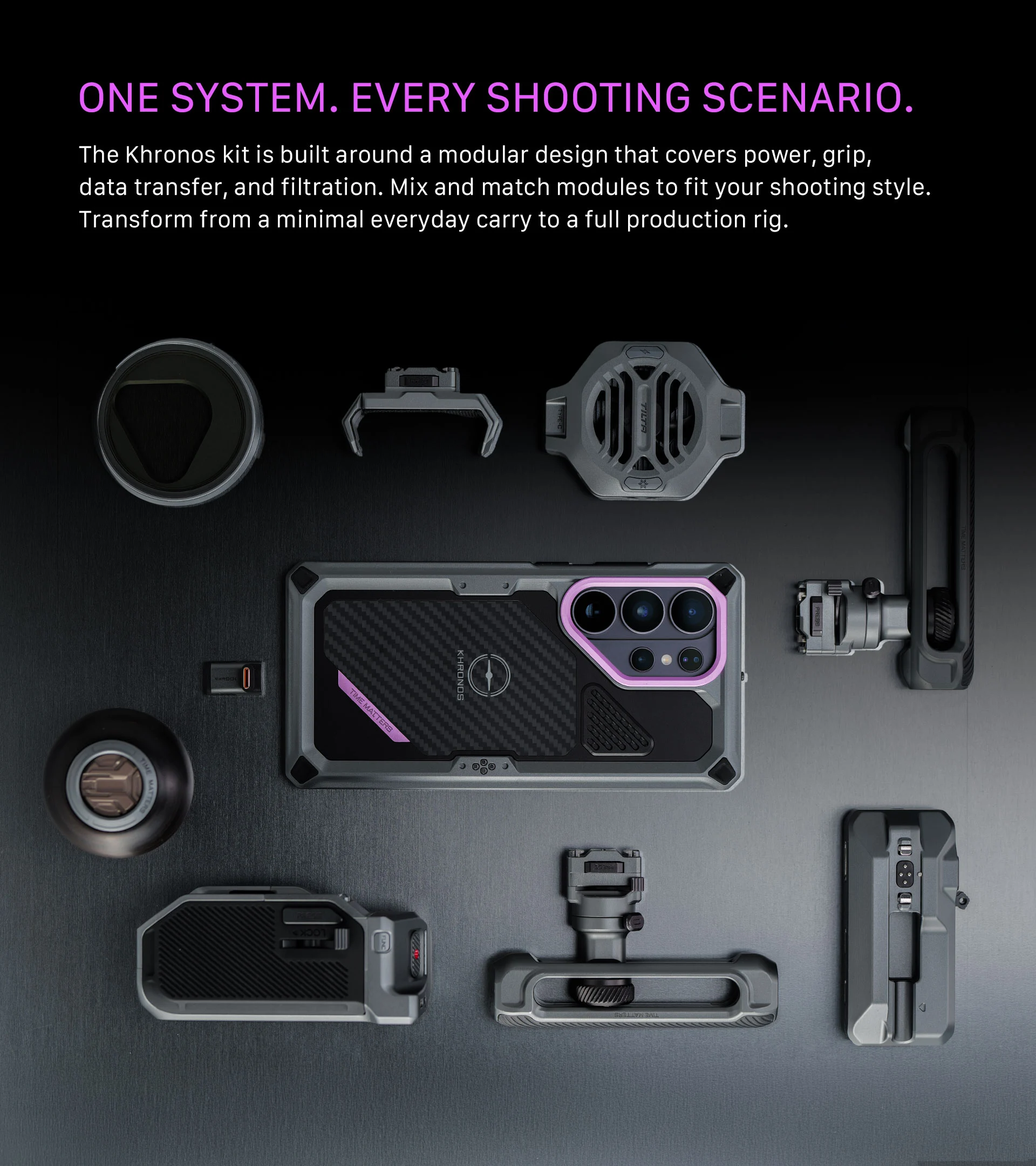 Khronos Galaxy S26 Ultra Ultimate Kit – Space Grey