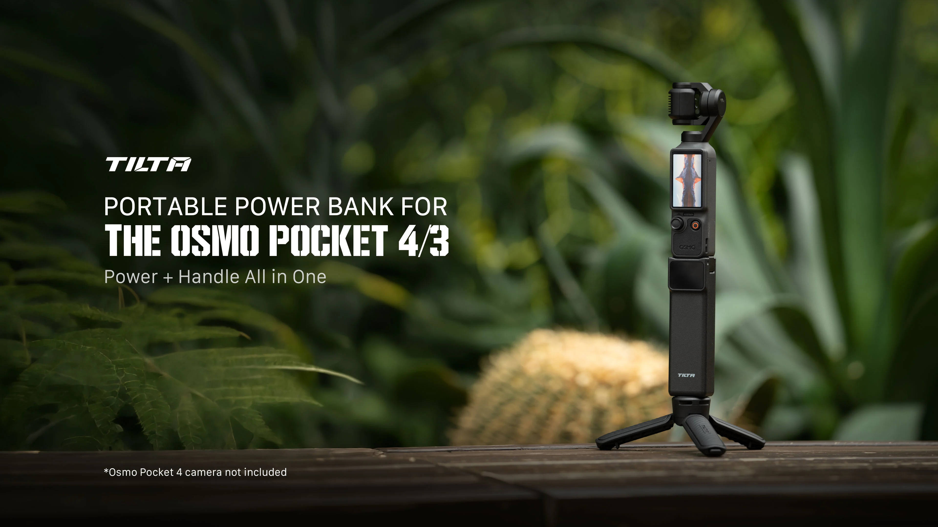 Power Bank portátil para DJI Osmo Pocket 3/4 - Negro