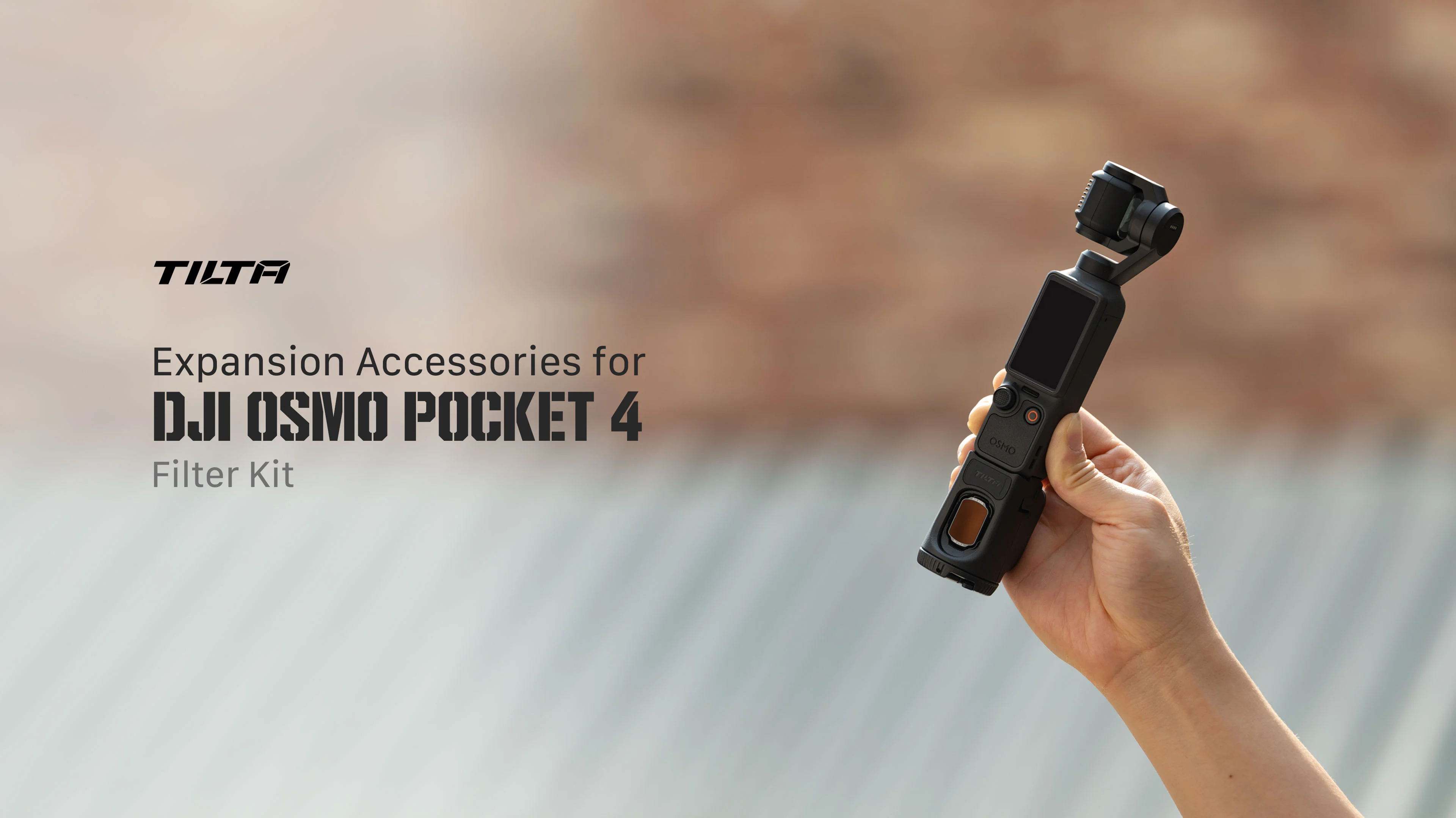 Accessori di espansione Tilta per DJI Osmo Pocket 3/4 Kit di filtri