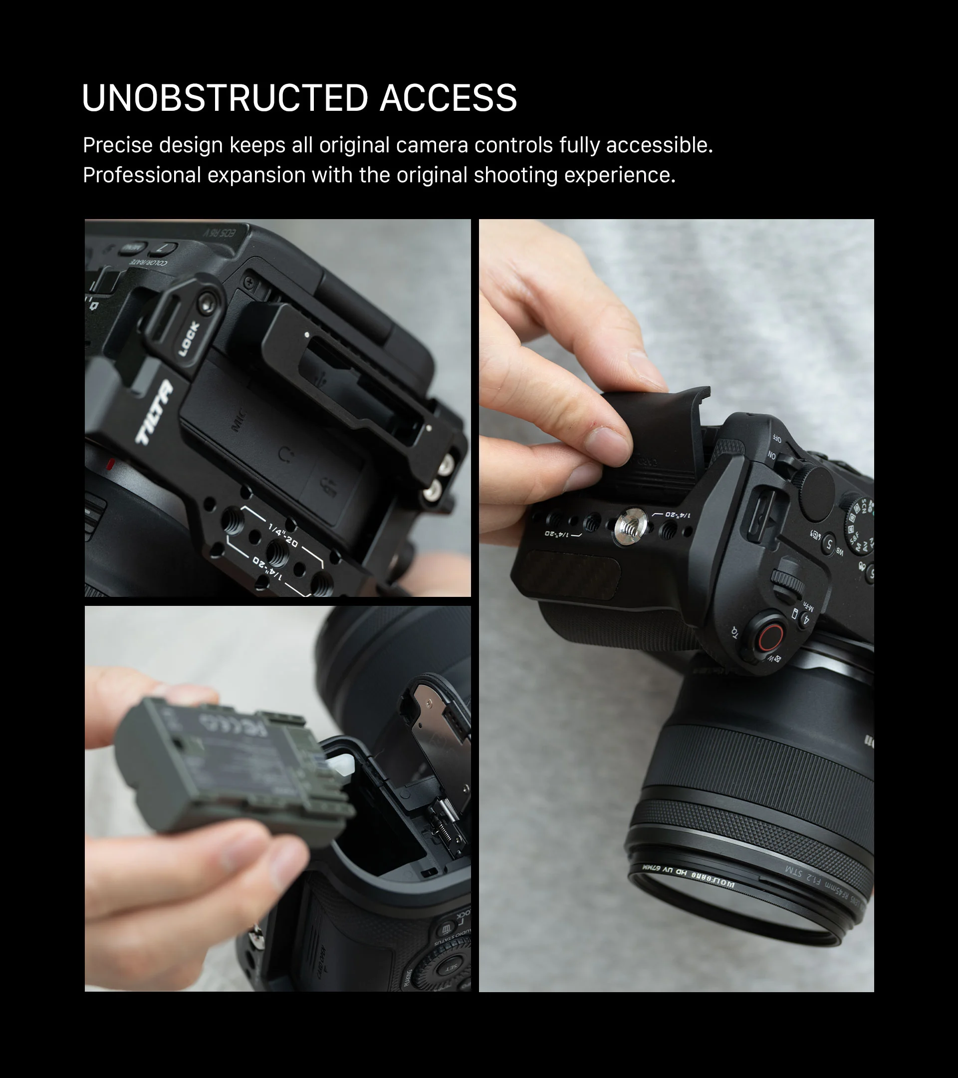 Camera Cage for Canon R6 V