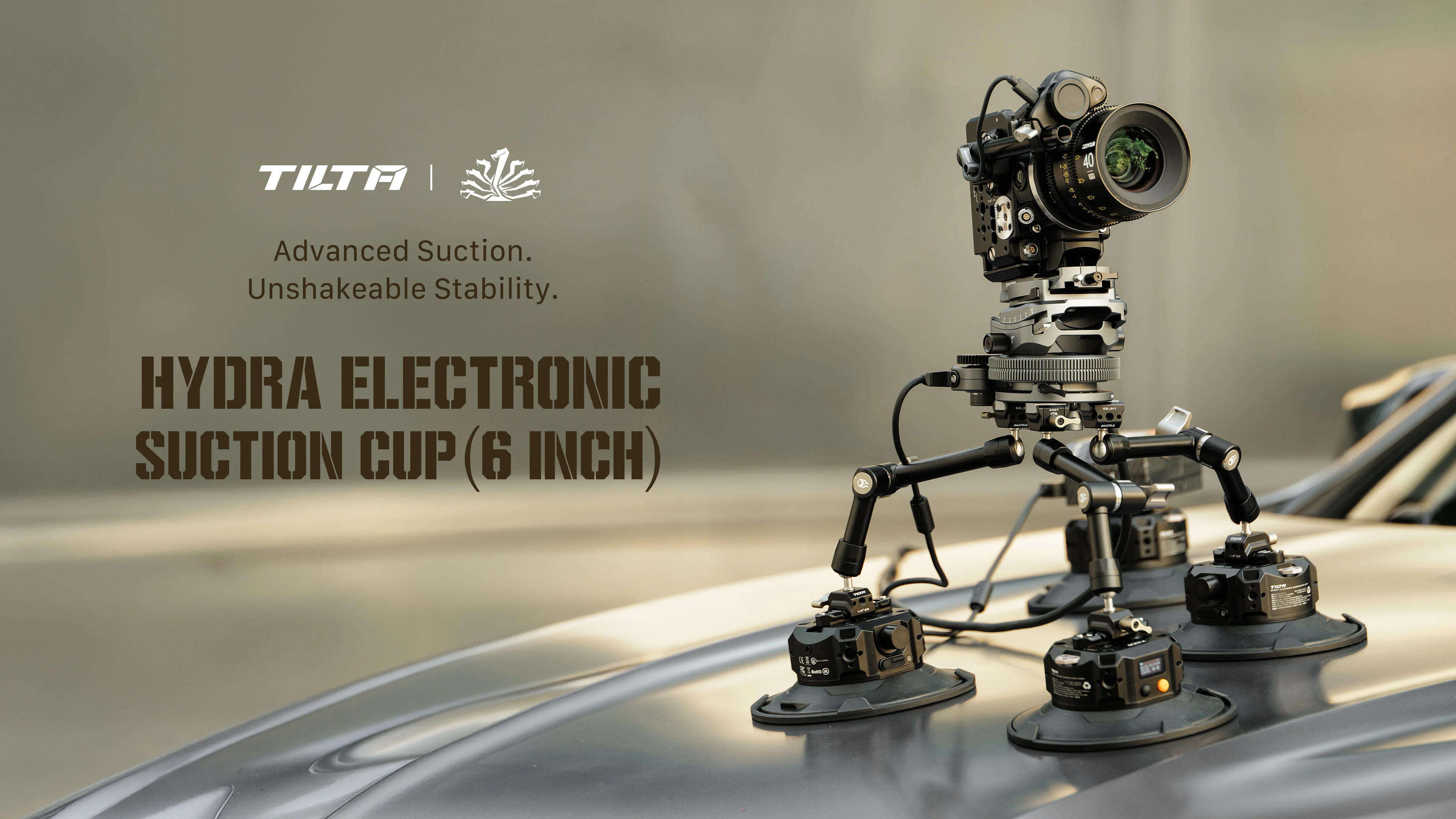 Hydra Electronic Suction Cup (6 Inch)