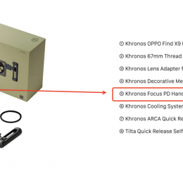 Khronos Focus PD Handle for KH01（OPPO Find X9 Ultra）