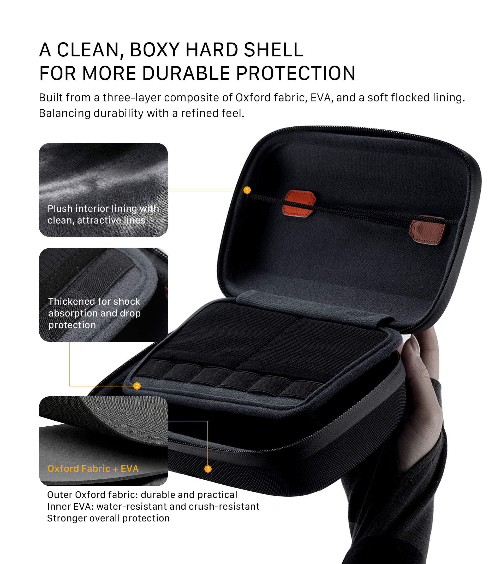 Universal Carrying Case for Action Cameras