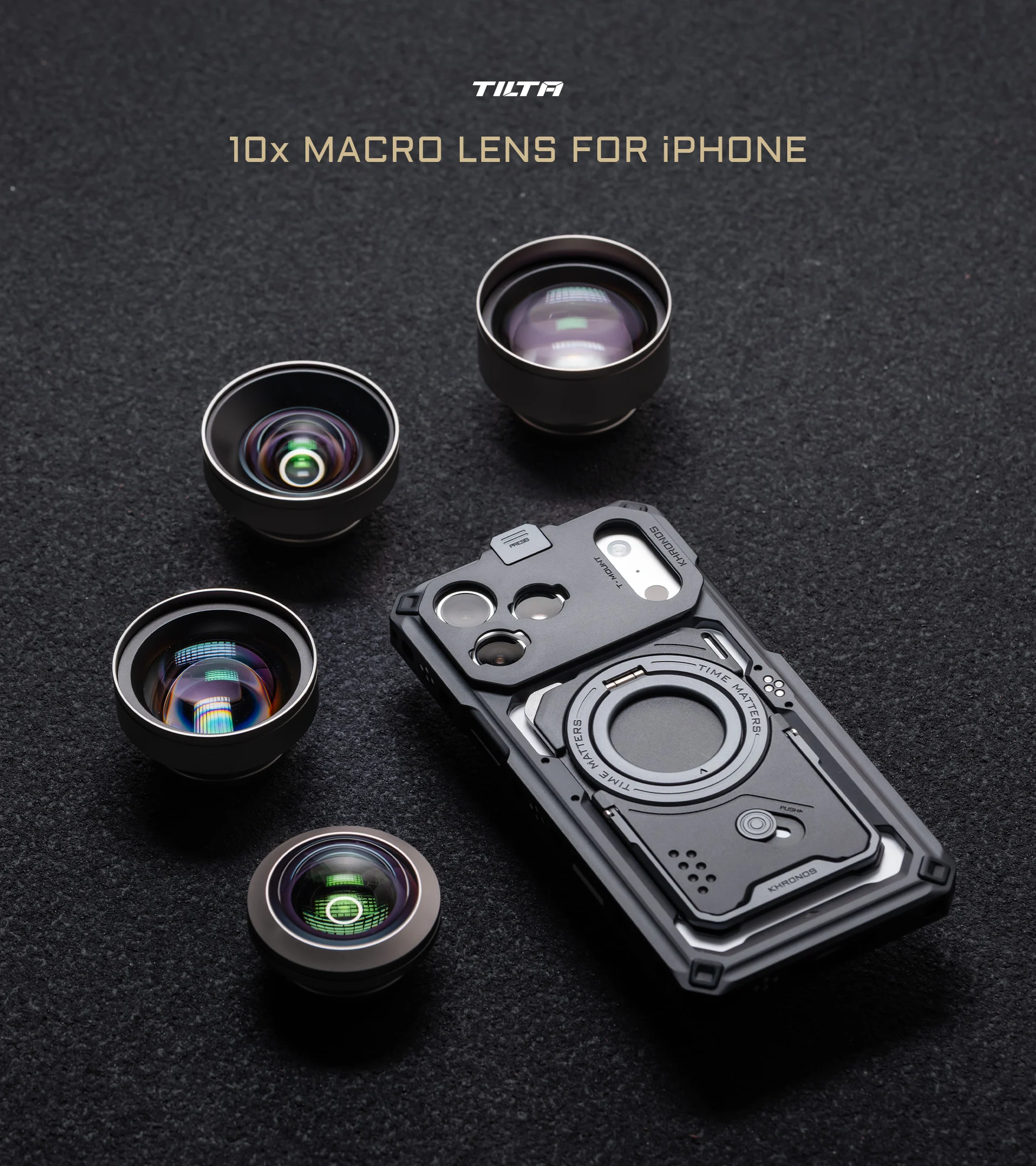 10x Macro Lens for iPhone (T-Mount)