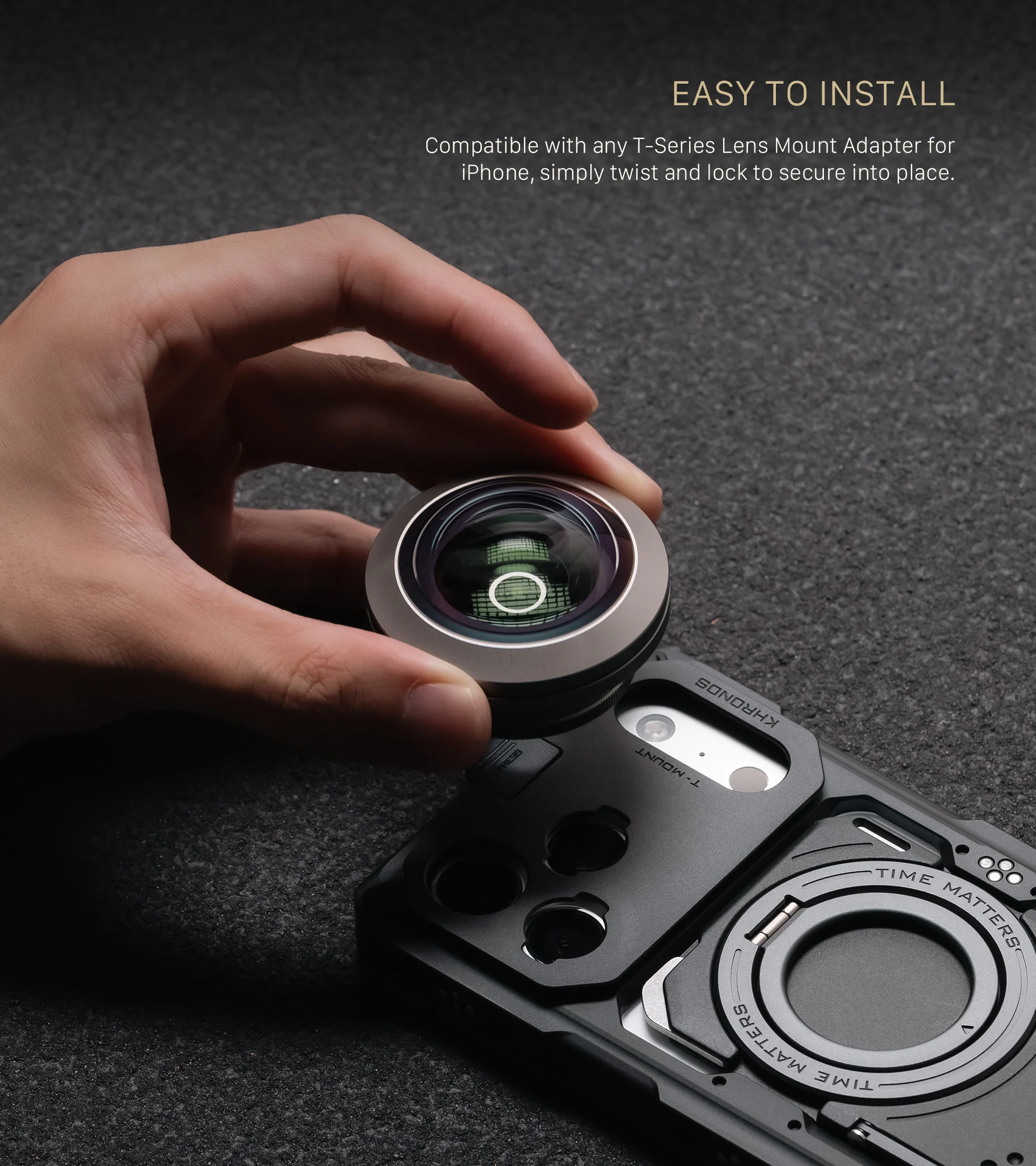 10x Macro Lens for iPhone (T-Mount)