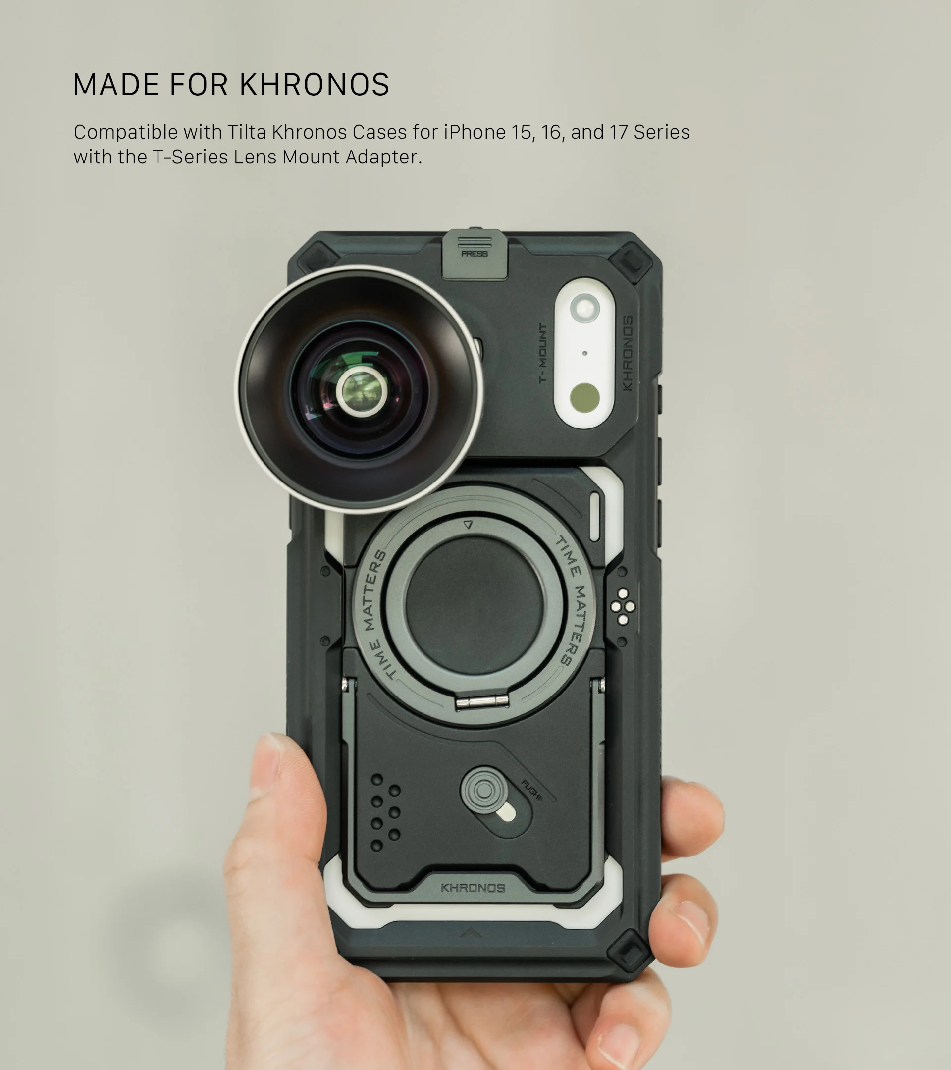 10x Macro Lens for iPhone (T-Mount)