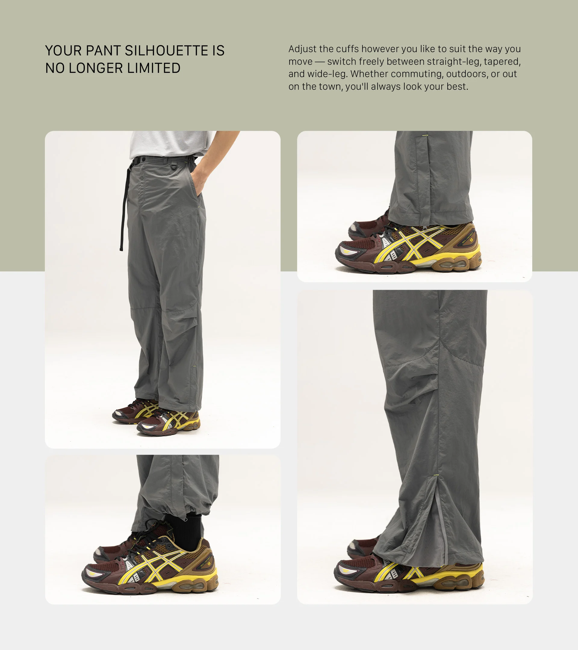 Tilta x Fe Windbreaker Pants